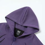 Vintage Totem Rhinestone Embellished Cardigan Hoodie