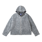 mohair hooded sweater