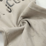 Minimalist Letter Jeans