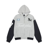 American Vintage War Horse Graphic Cardigan Hoodie