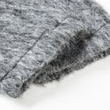 mohair hooded sweater