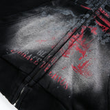 American Street Style Zip-Up Hoodie