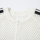 Hollow Out Knit Sweater