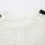 Hollow Out Knit Sweater