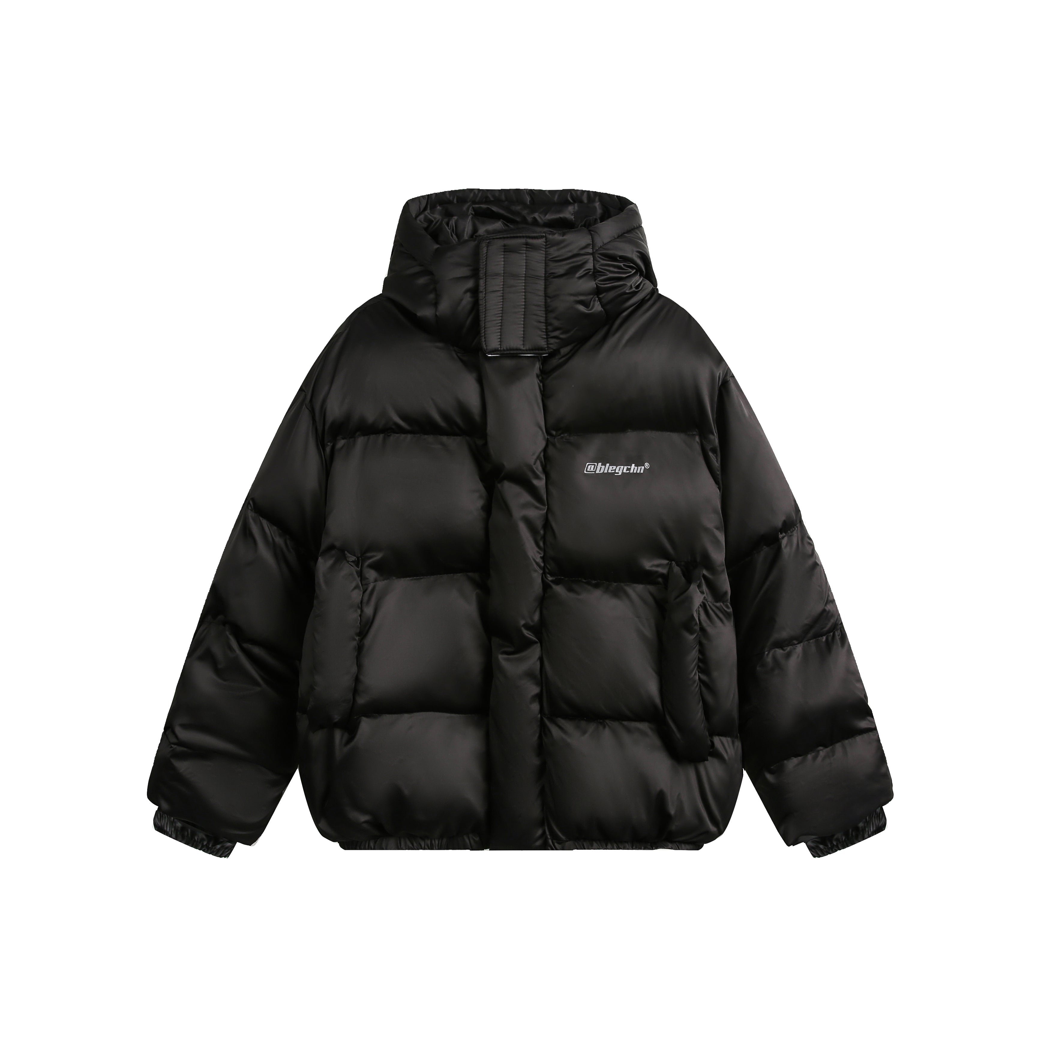 Loose Solid Color Padded Jacket