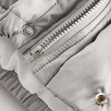 Loose Solid Color Padded Jacket