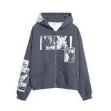 American Vintage Minimalist Loose-Fit Hoodie
