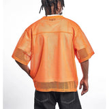 Grid Numeric Print Tee
