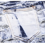 High Street Retro Ripped Jeans