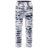 High Street Retro Ripped Jeans