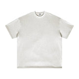 High Street Cotton Drop Shoulder Solid Color Tee