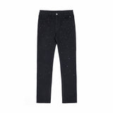 High Street Black Diamond Rivet Jeans