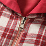 American Retro Red Reversible Jacket