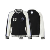 Knitted Varsity Jacket