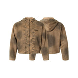 Hood Suede Jacket