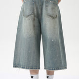 Retro Distressed Jorts