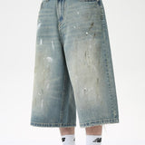 Retro Distressed Jorts