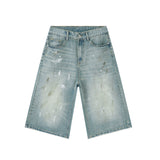 Retro Distressed Jorts