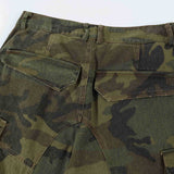 Ripped Camo Jorts