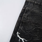 High Street Embroidery Jeans