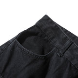 Multi-Pocket Straight-Leg Jeans