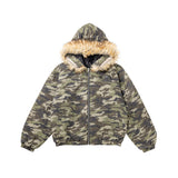 Camo Fur Jacket