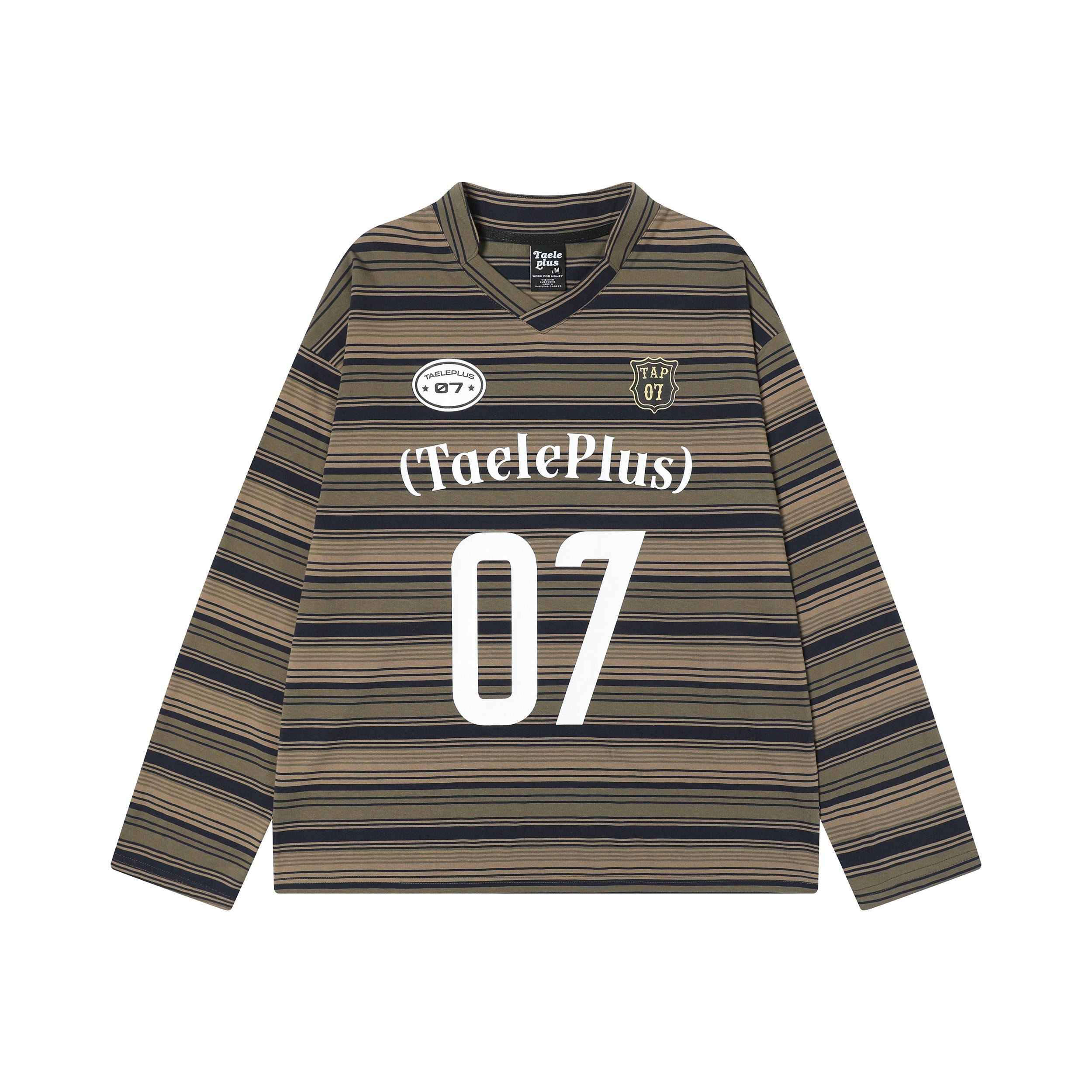 Striped Jersey Sweatshirt