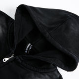 American Street Style Zip-Up Hoodie