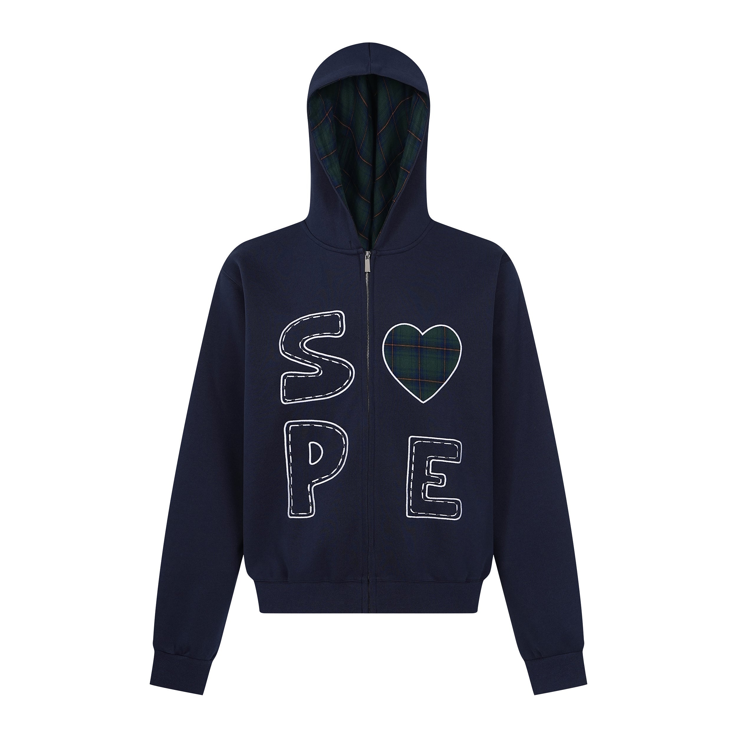 Love Embroidery Hoodie