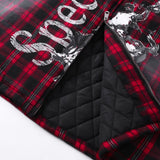 Plaid Quilted Jacket